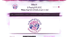 Desktop Screenshot of inpursuitofgrace.org